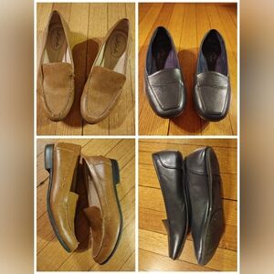 🥿Bundle: LifeStride & Easy Street Flats – Size 5.5 – Comfortable Everyday Basic